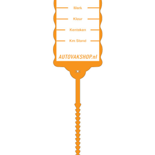 CCN2 sleutellabels oranje