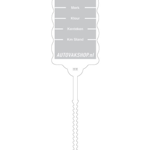 CCN2 sleutellabels wit