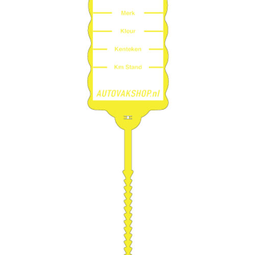 CCN2 sleutellabels geel